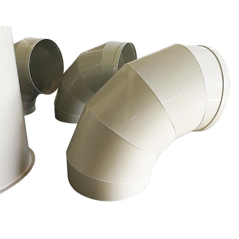 Plastic Connectors for Rotund Tube Industrial Pipes Fitting Flexible Joint Carbon Steel Elbow