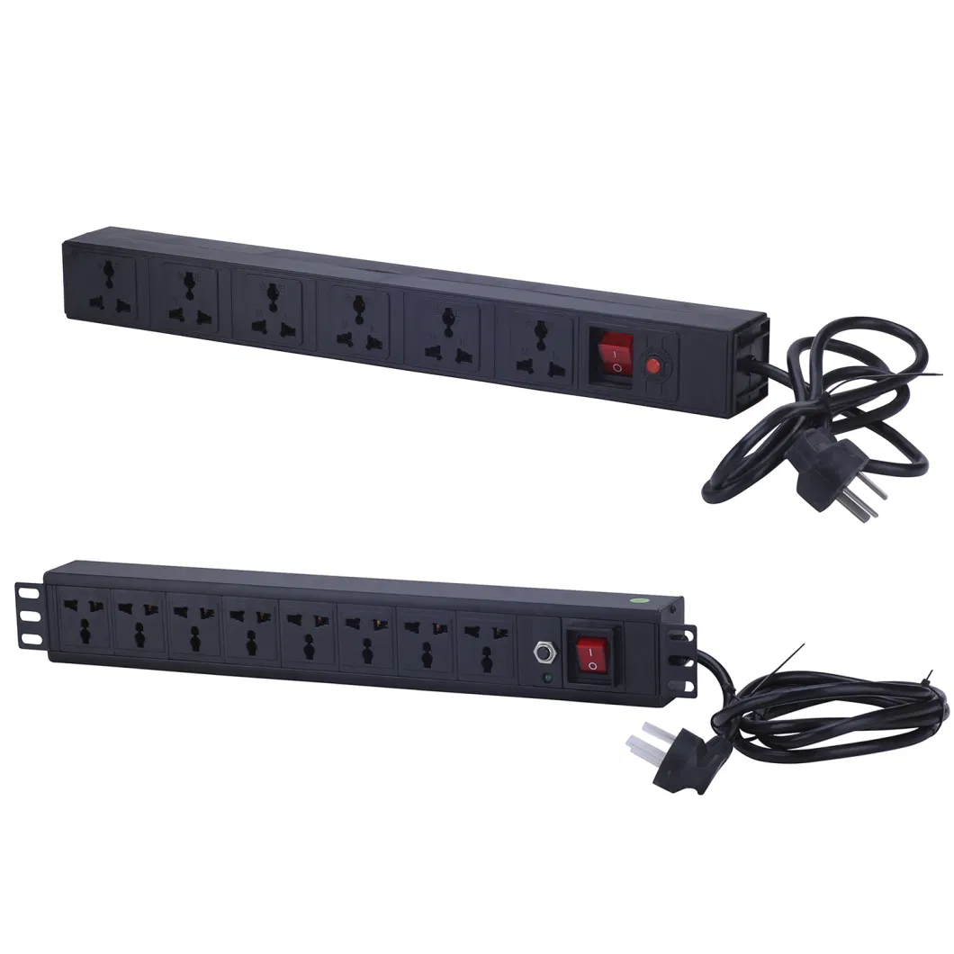 8-Way Rackmount PDU Socket for Power Distribution Equipment